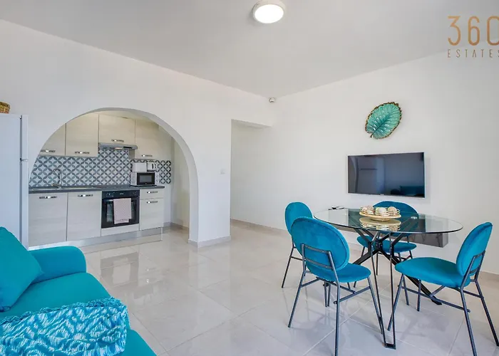 Stylish 2br With Balcony Sunsets & Sea Views By 360 Estates * San Pawl il-Baħar