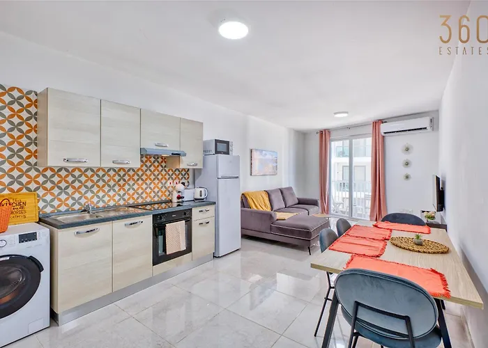 Stylish 2br With Balcony Sunsets & Sea Views By 360 Estates Daire St. Paul's Bay